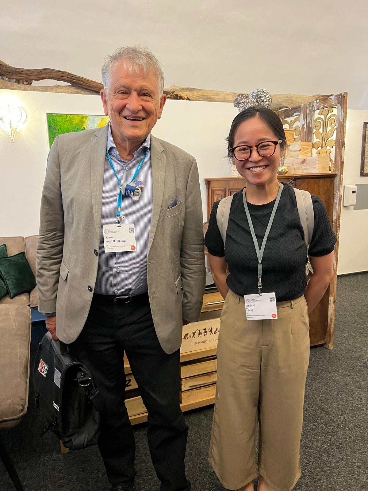 Nomination as Young Scientist - 73rd Lindau Nobel Laureate Meeting, Germany